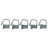 Lot de 5 CADENAS LOCK Numérotés Noir