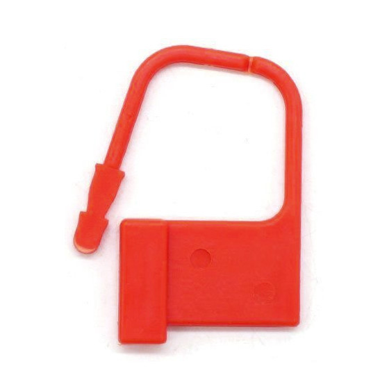  Lot de 5 Cadenas Lock Numérotés Rouge