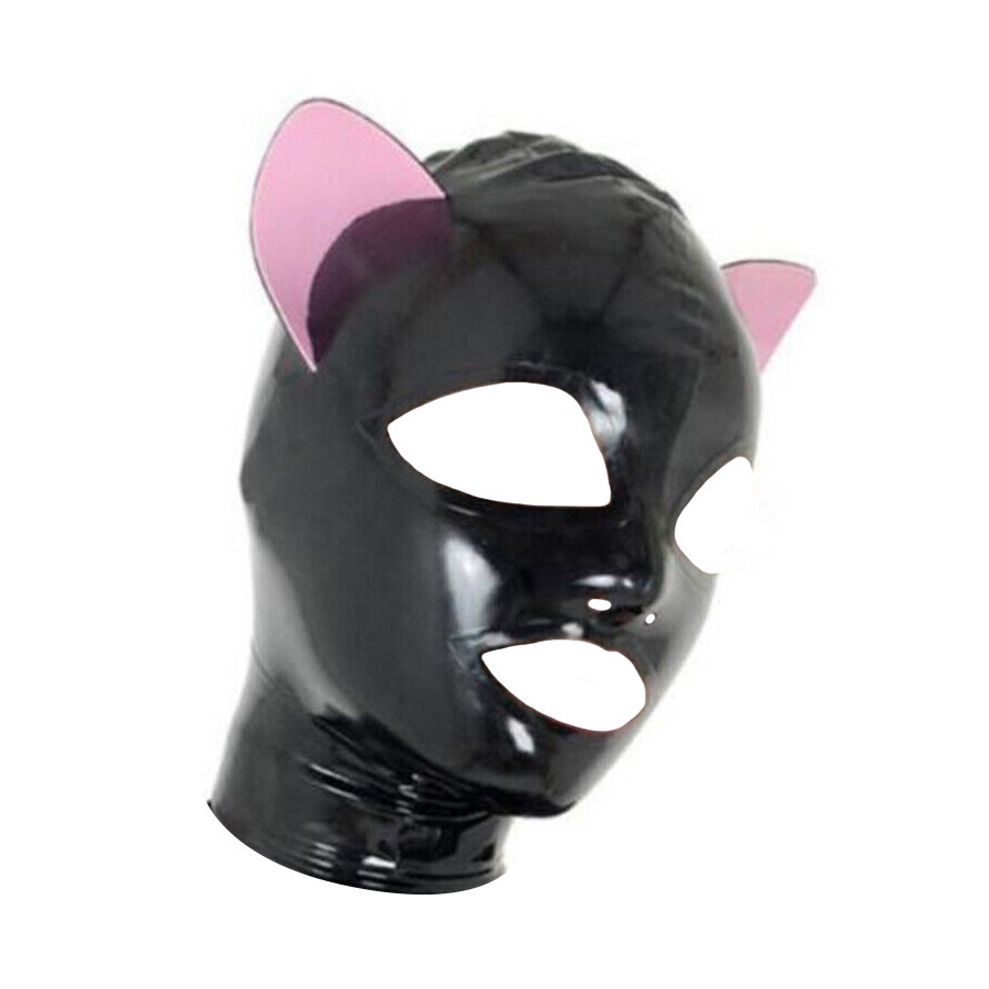 Cagoule cat Fetish Noire