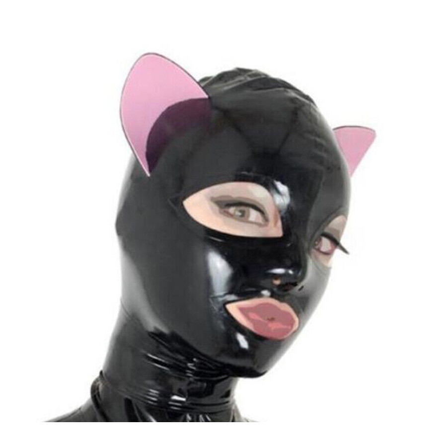 Cagoule cat Fetish Noire