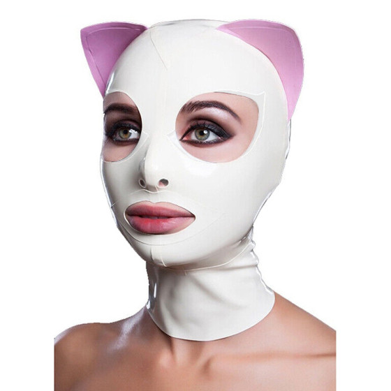 Cagoule Cat Fetish Blanche