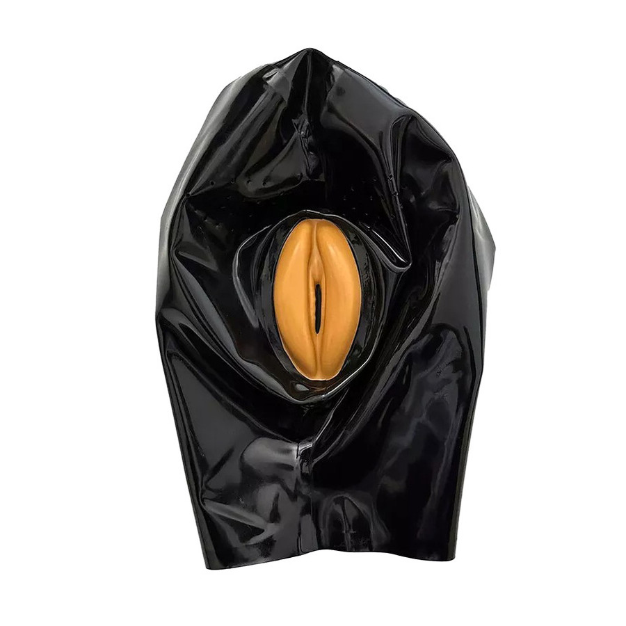 Cagoule avec vulve Vagina Hood Noire