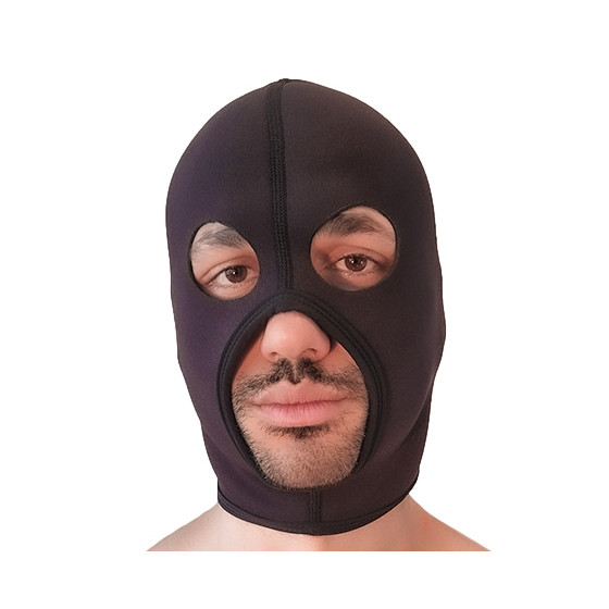 Cagoule Eyes Face Brutus Noire