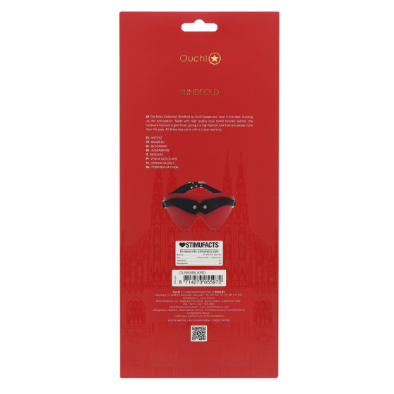 Masque SM Milan Noir et Rouge