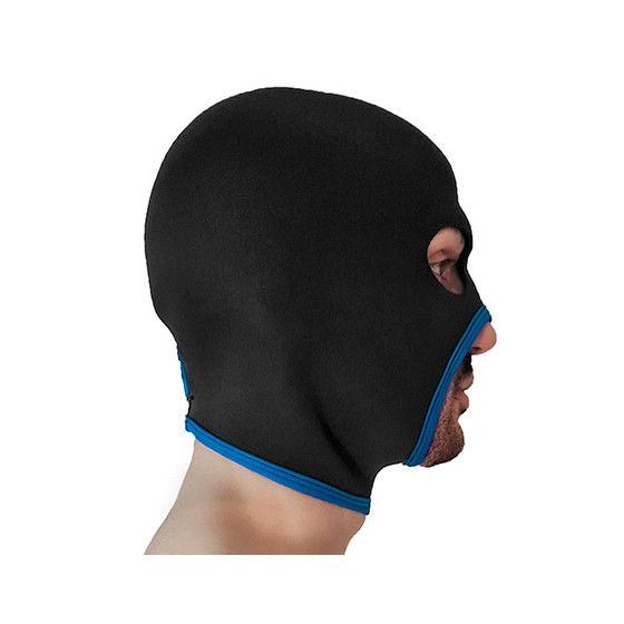 Cagoule Eyes Face Brutus Noire-Bleue