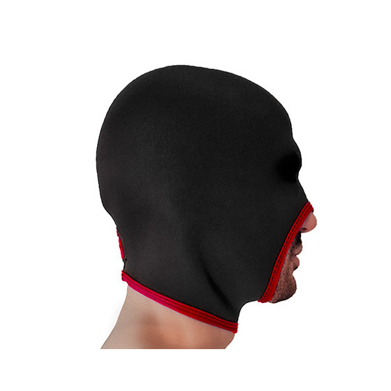 Cagoule Face Fucker Brutus Noire-Rouge