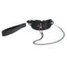 Collier-Laisse Venise Noir
