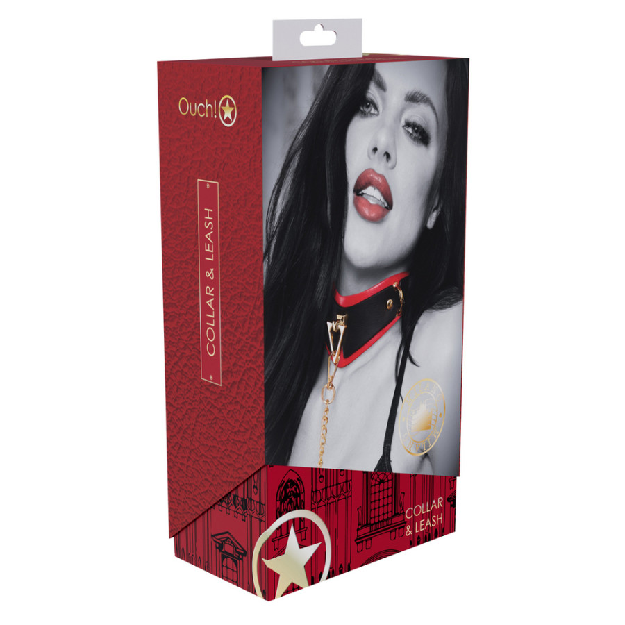 Black and Red Kite Collar