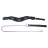 Collier-Laisse Venise Noir