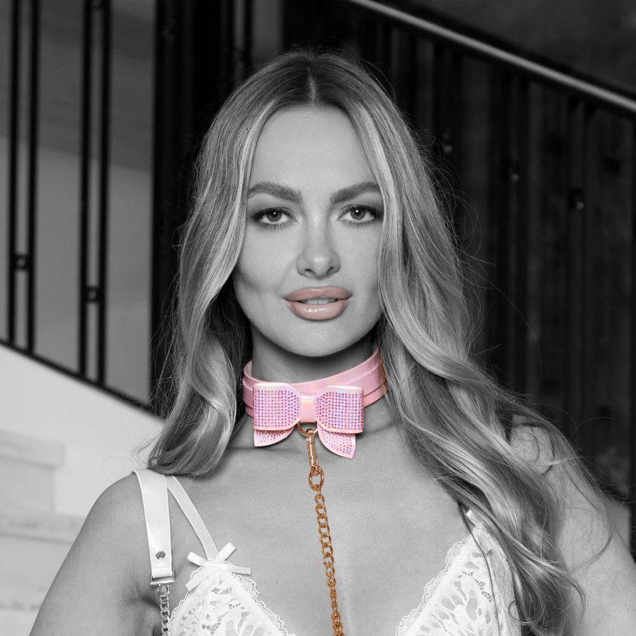 Necklace-Leash Paris Pink