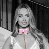 Collier-Laisse Paris Rose