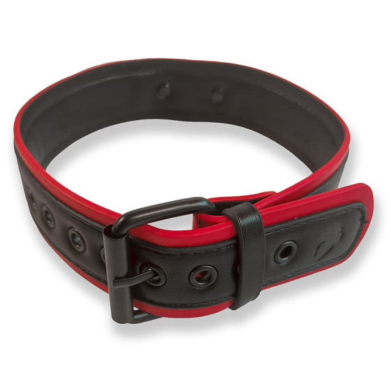 Puppy Collar Black-Red Puppy Collar Black-Red