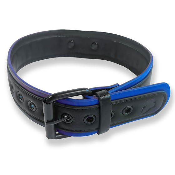 Puppy Collar Black-Blue Puppy Collar Black-Blue