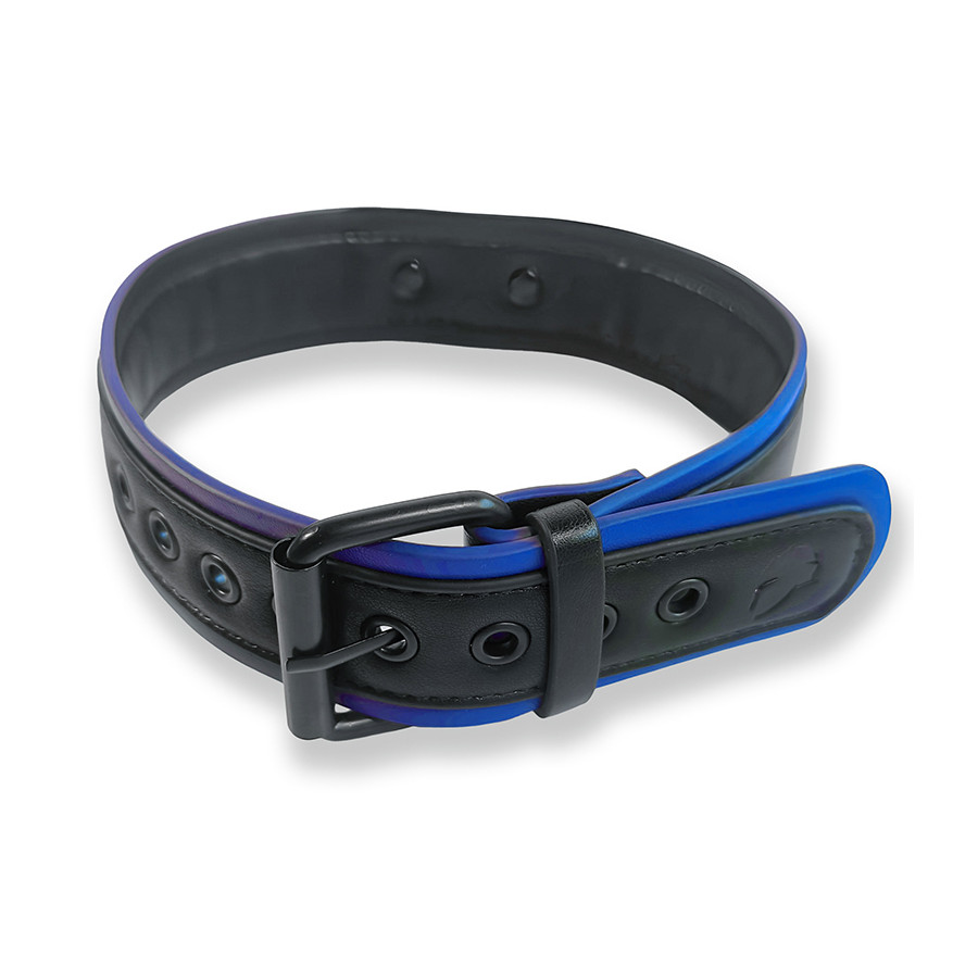 Puppy Collar Black-Blue
