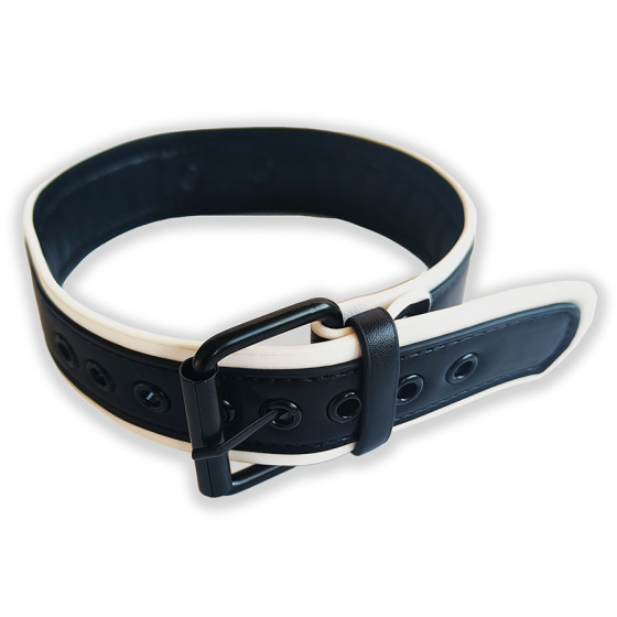 Puppy Collar Black-White Puppy Collar Black-White