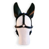Cagoule Puppy Hood Noire et Bleue