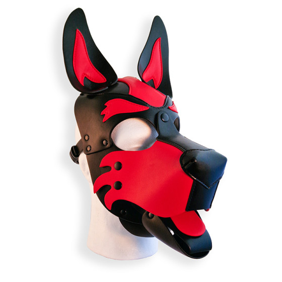 Puppy Hood Black and Red