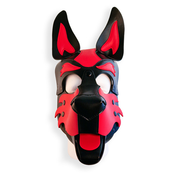 Puppy Hood Black and Red