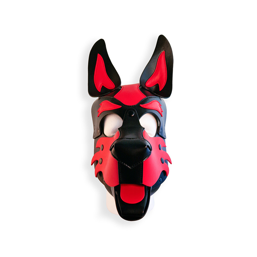 Puppy Hood Black and Red