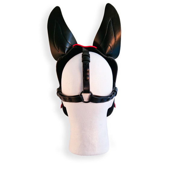 Puppy Hood Black and Red