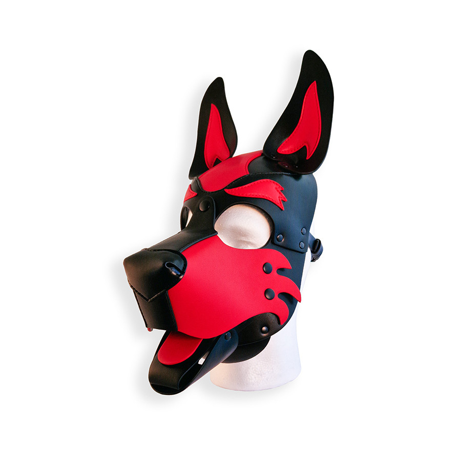 Puppy Hood Black and Red