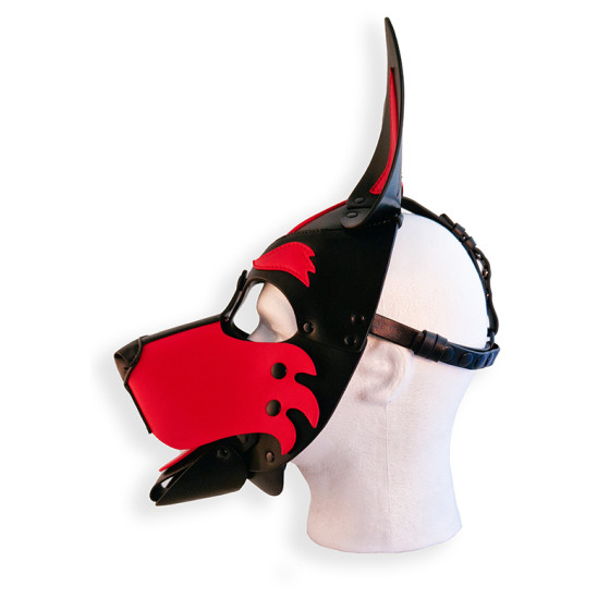 Puppy Hood Black and Red