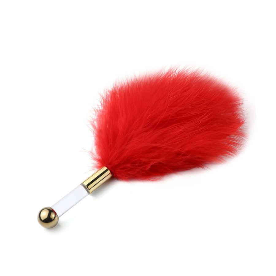 Plumeau Golden Clear 15cm Rouge
