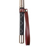 Cravache Ride Ass 59cm Bordeaux