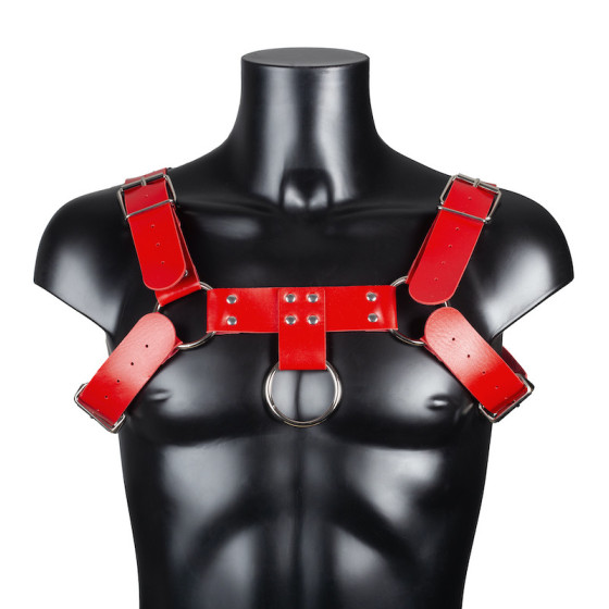 Harnais Simili Harnis Rouge