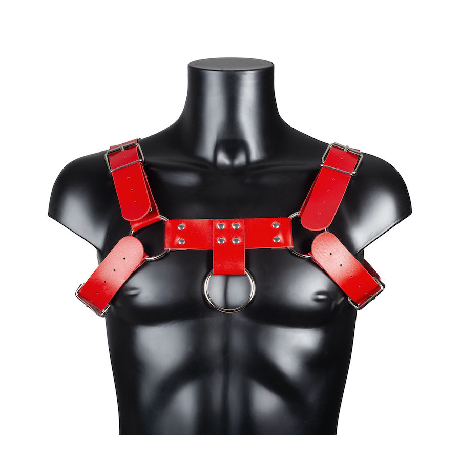 Harnais Simili Harnis Rouge