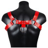 Harnais Simili Harnis Rouge