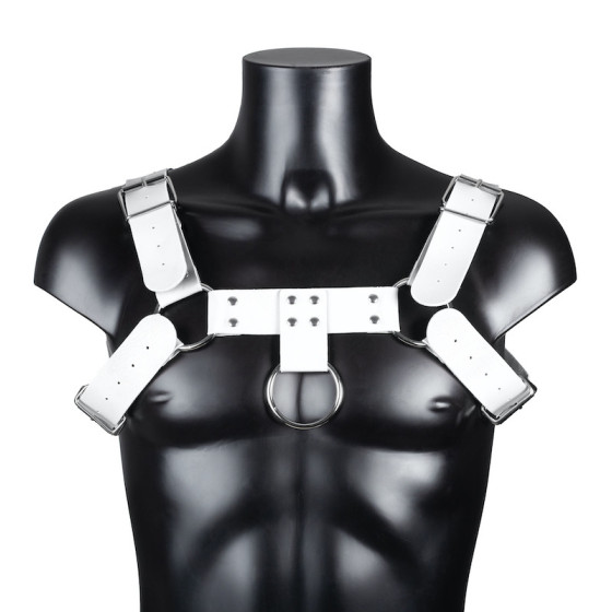 Harnais Simili Harnis Blanc