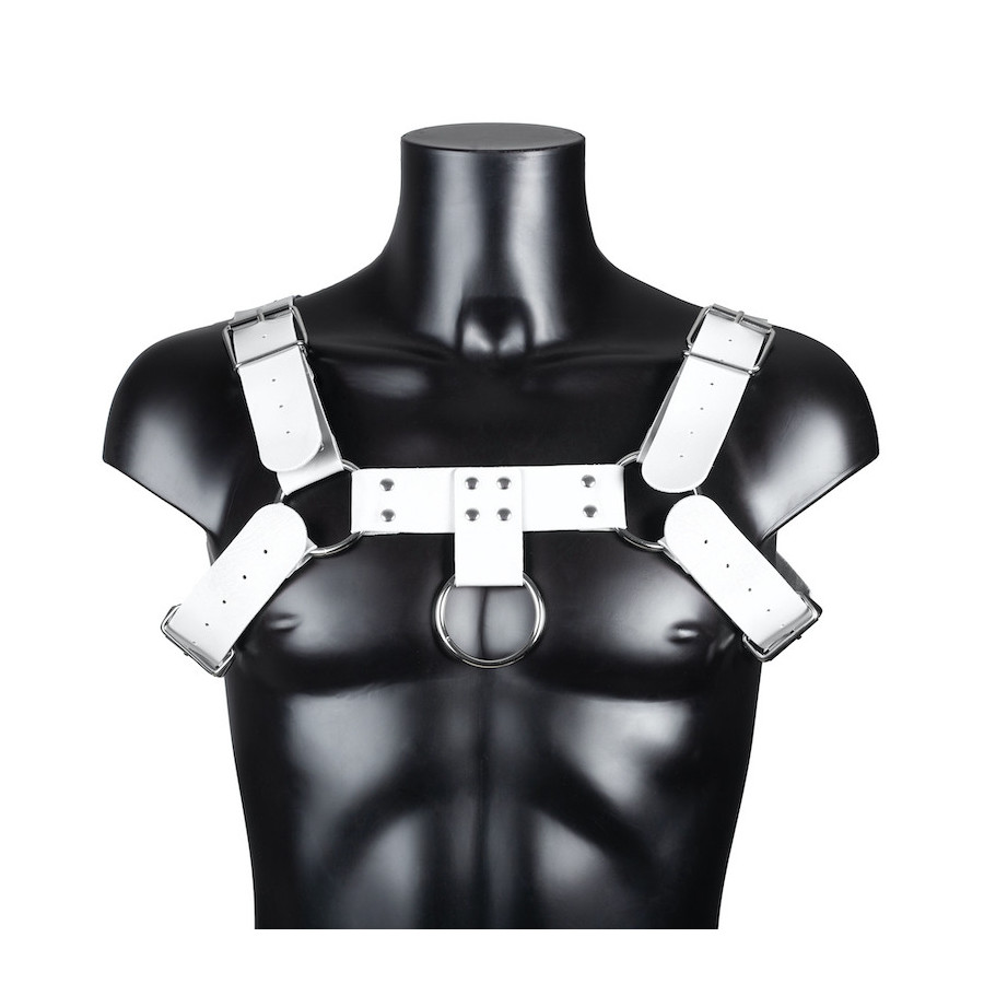 Harnais Simili Harnis Blanc