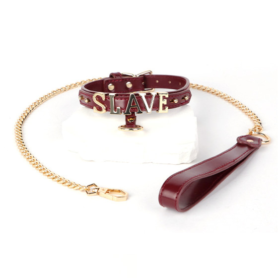 Coffret SM Slave 2 Pièces Bordeaux