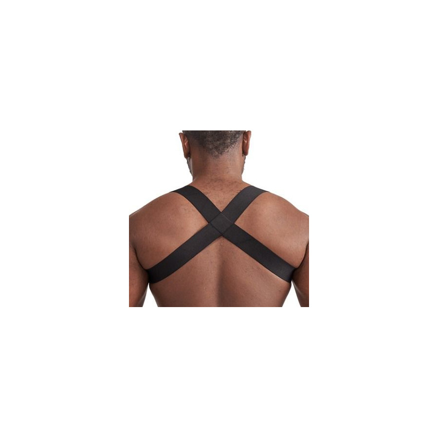 Harnais élastique X-Back Noir-Jaune