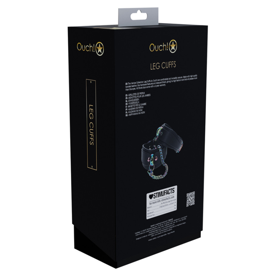 Menottes de Chevilles Venise Noir