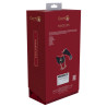 Menottes de Poignets Milan Noir et Rouge