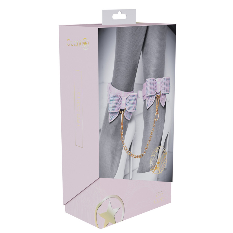 Menottes de Chevilles Paris Rose