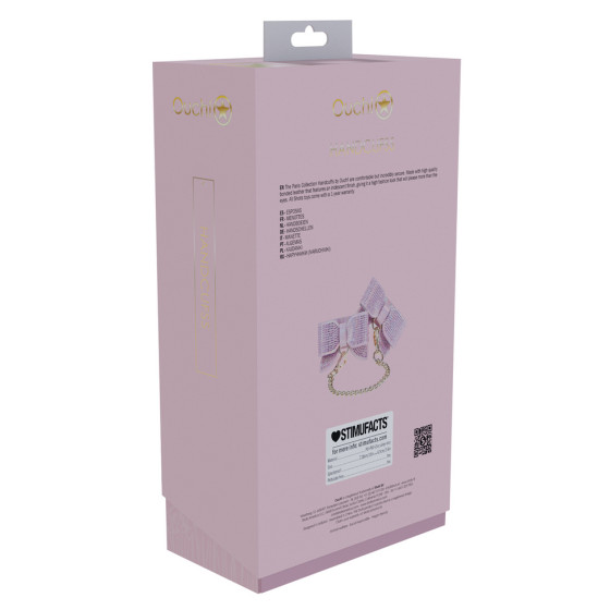 Menottes de Poignets Paris Rose