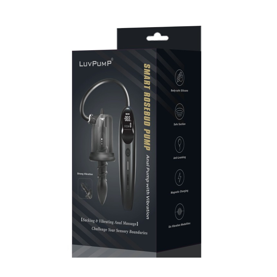 Pompe anale Vibrante Assrose Flamo 15 x 2.7cm