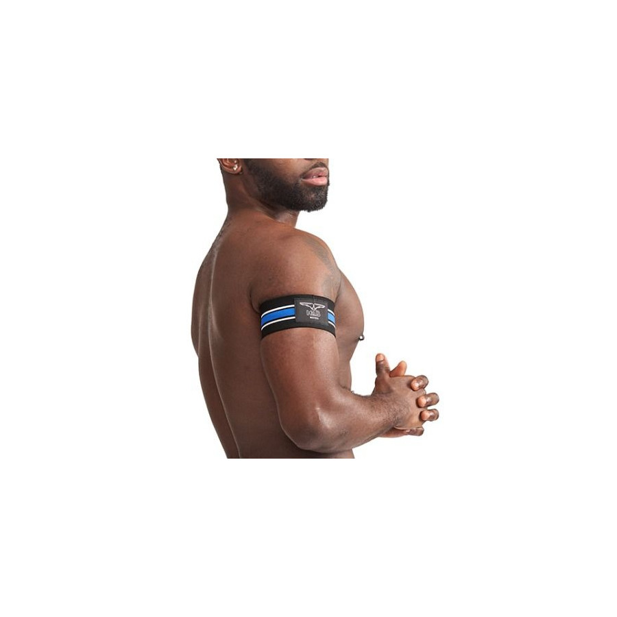 Brassards Biceps Urban Club Bleu x2