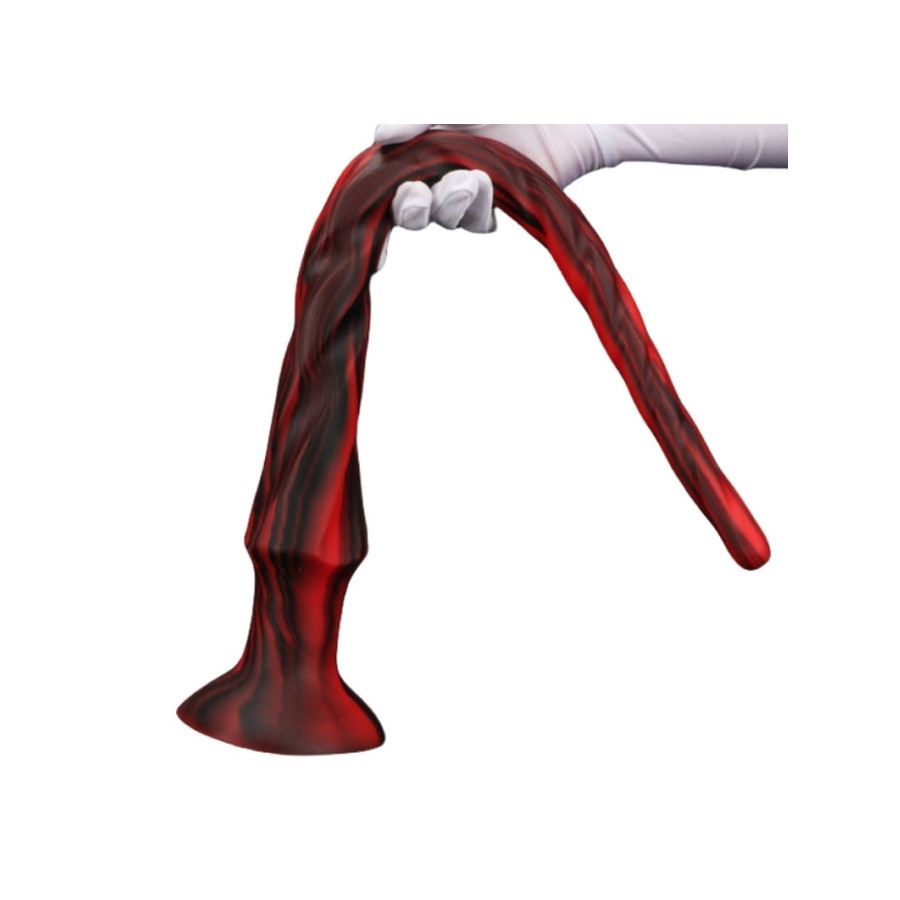 Gode Torthy S 37 x 4.2 cm Rouge-Noir