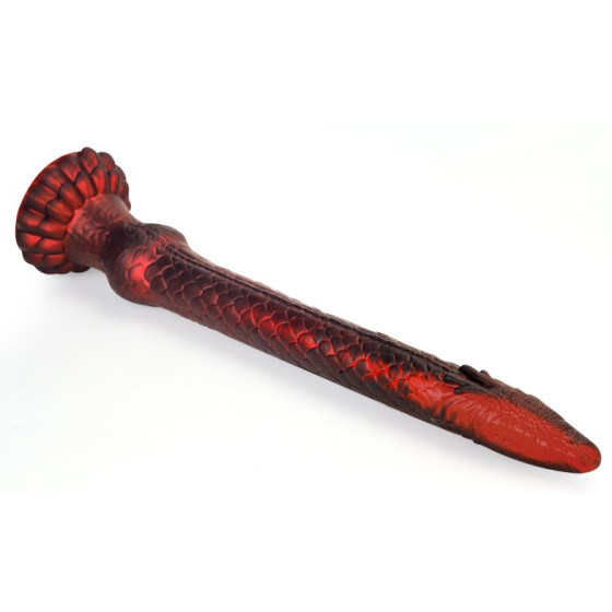 Gode Heelix L 52 x 7.5 cm Rouge