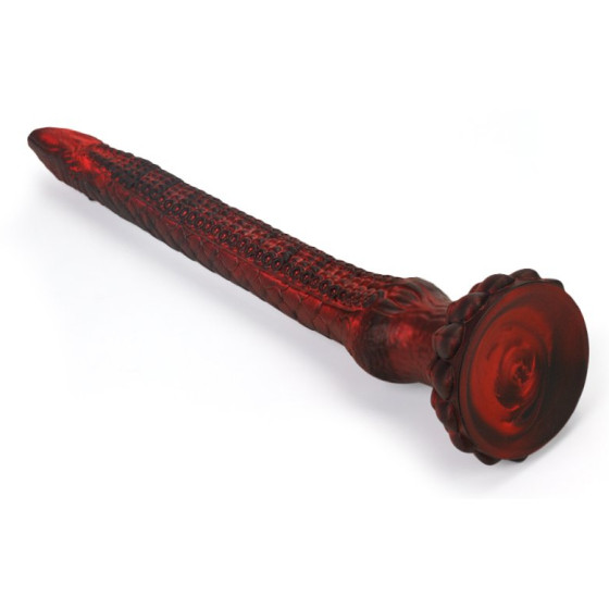 Gode Heelix L 52 x 7.5 cm Rouge