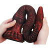Gode Heelix L 52 x 7.5 cm Rouge