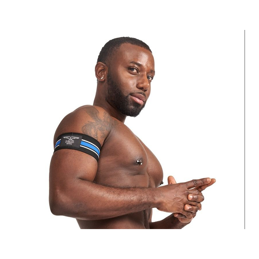 Brassards Biceps Urban Club Bleu x2