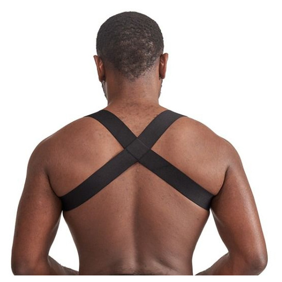 Harnais élastique X-Back Noir-Jaune