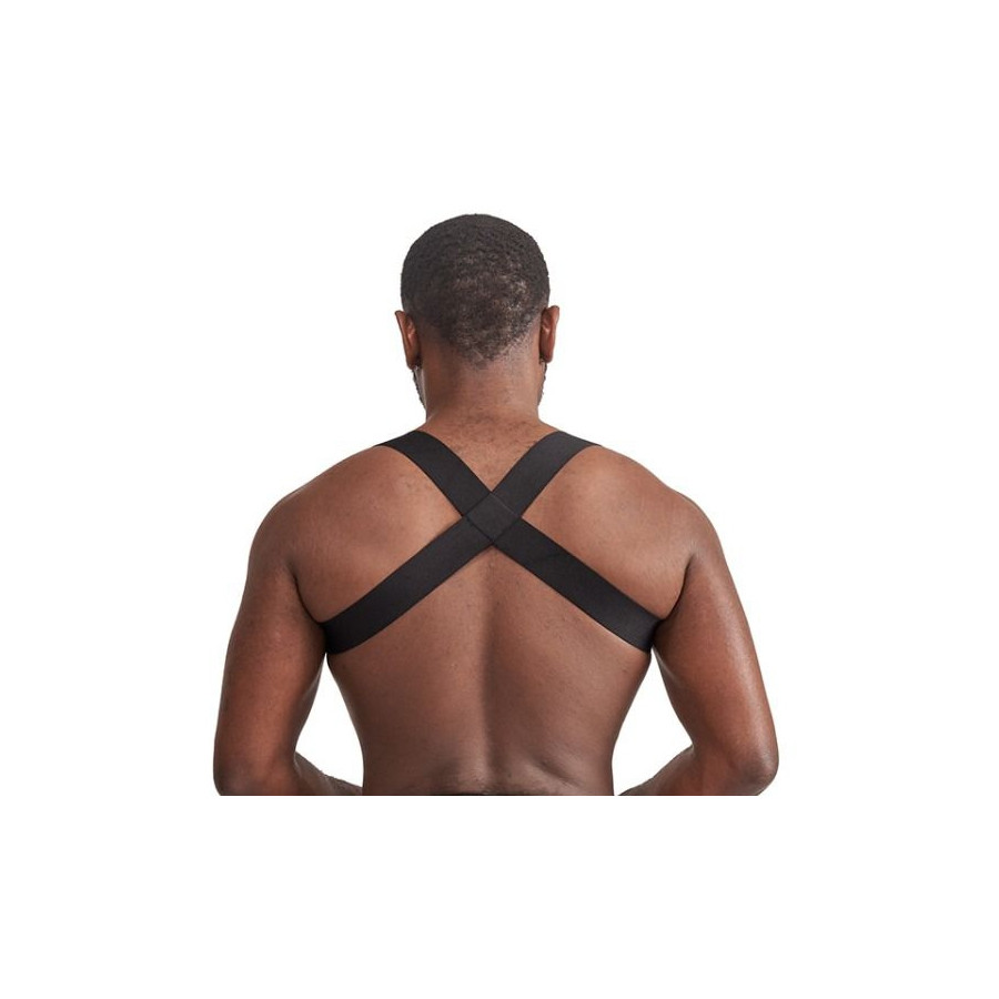 Harnais élastique X-Back Noir-Jaune