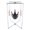 Kit Sling Cuir 5 Points Noir-Rouge Armature Grise