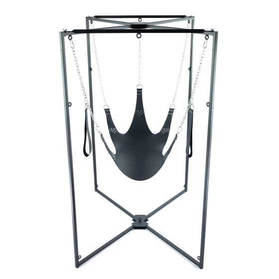 Kit Sling Cuir 5 Points Noir Armature Noire